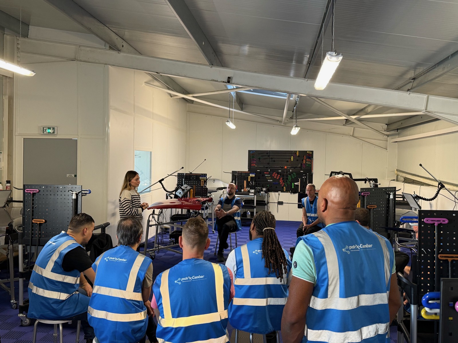 Nouvelle session du CQP Débosseleur Sans Peinture : 12 stagiaires venus de toute la France formés chez PDRX-Center
