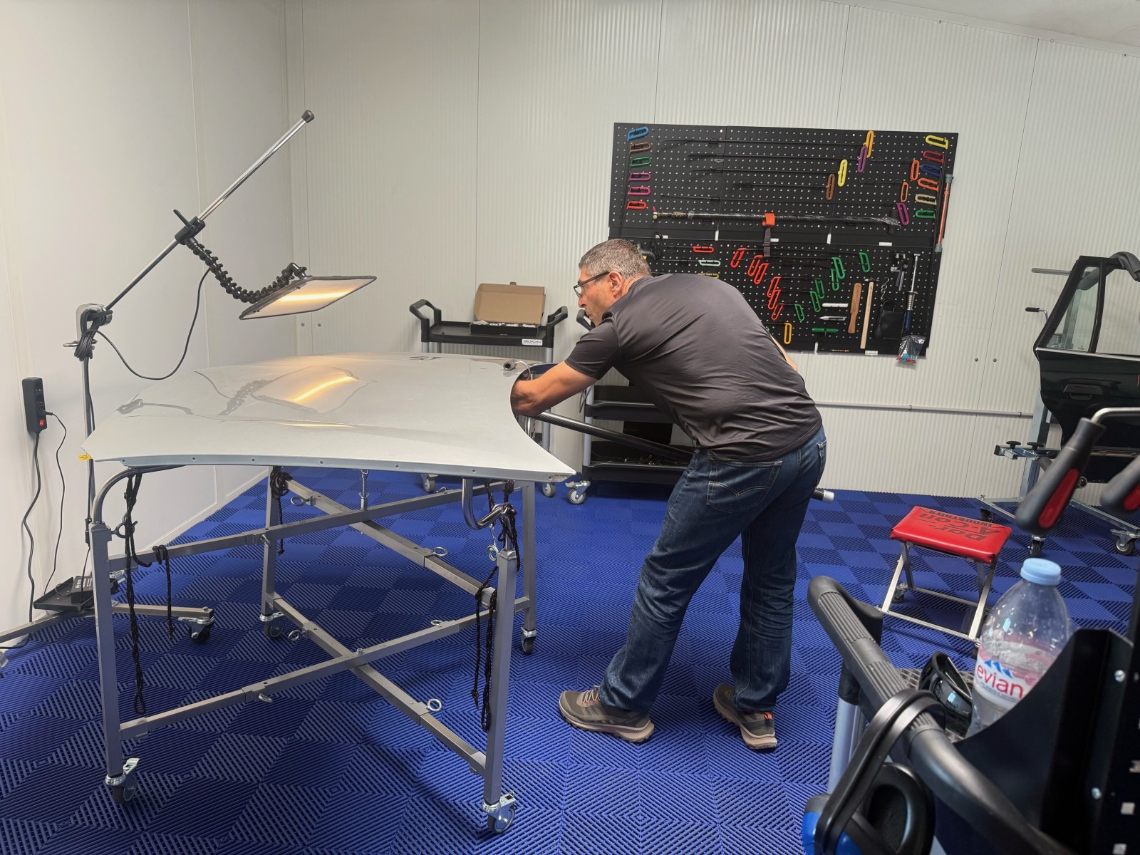 En immersion formations dsp Alu: nos élèves perfectionnent leur technique sur tôle aluminium

