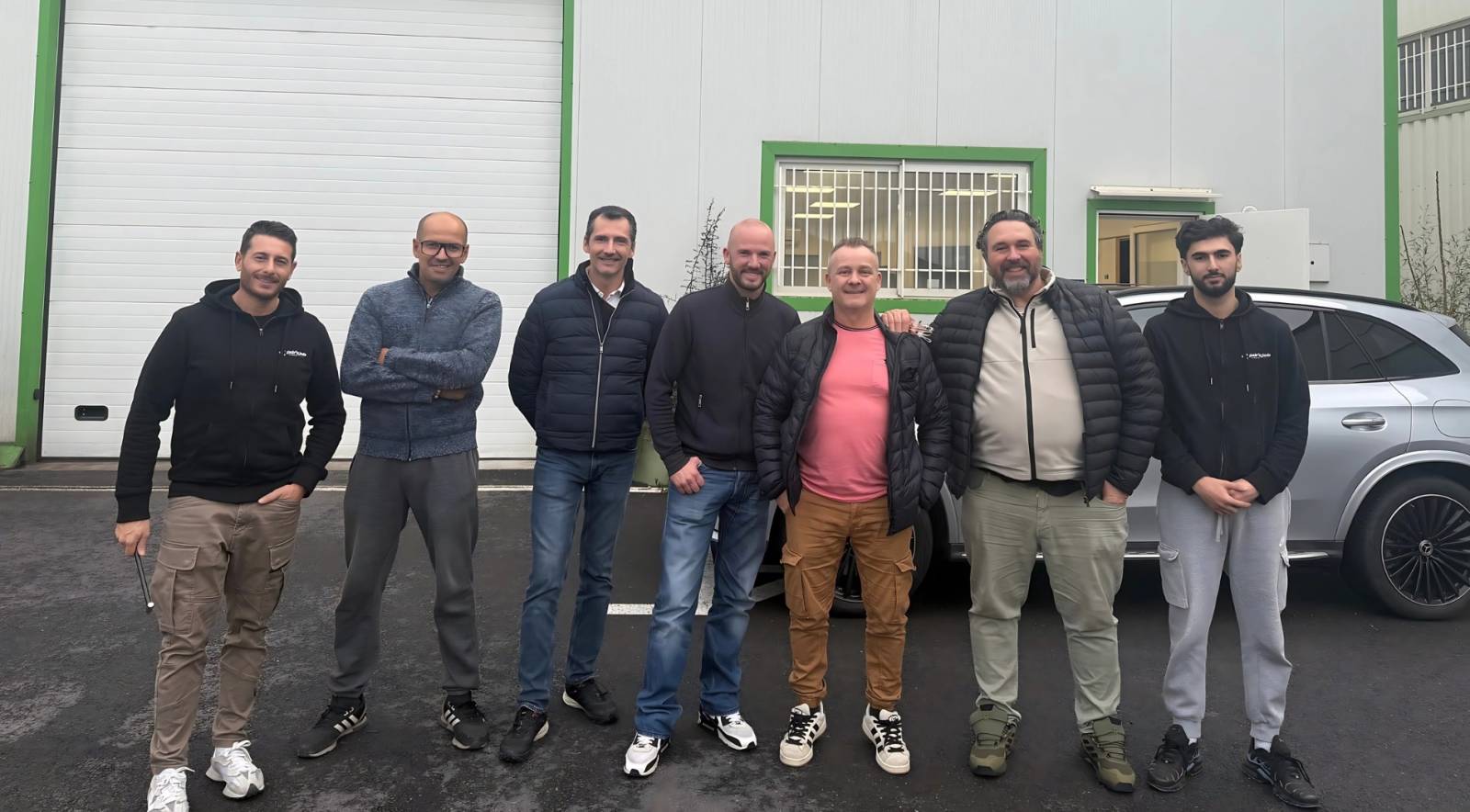 Fin de formation de 4 semaines pour Guy venant de la région de Nîmes 