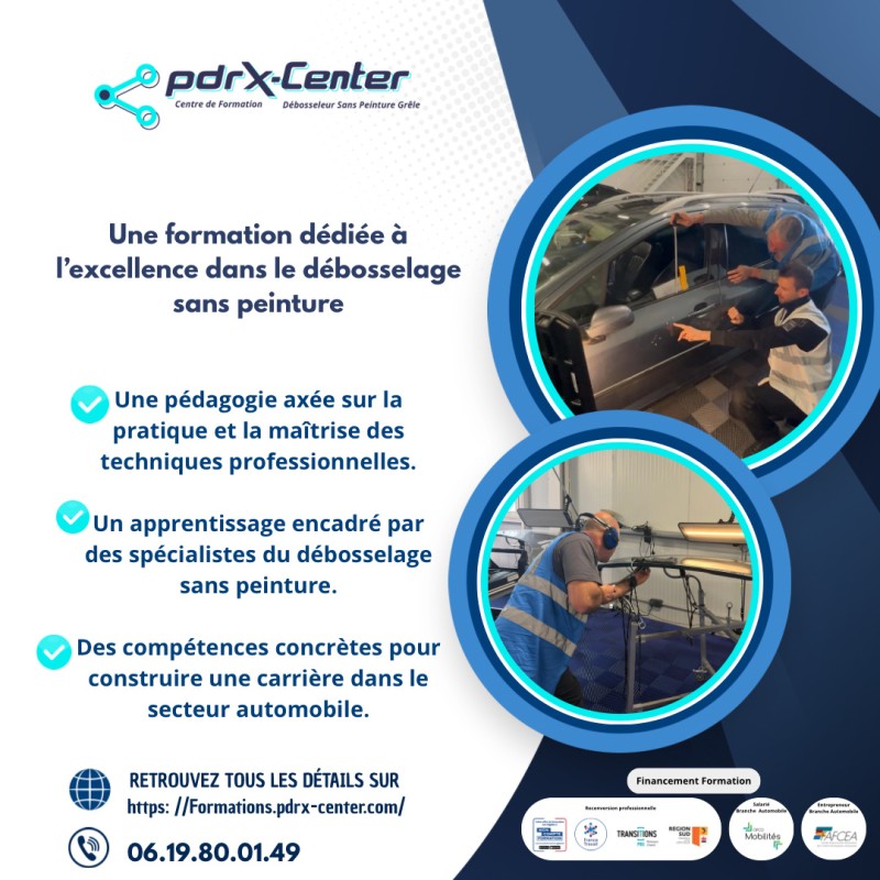 Formation Débosselage CQP Sud de la france