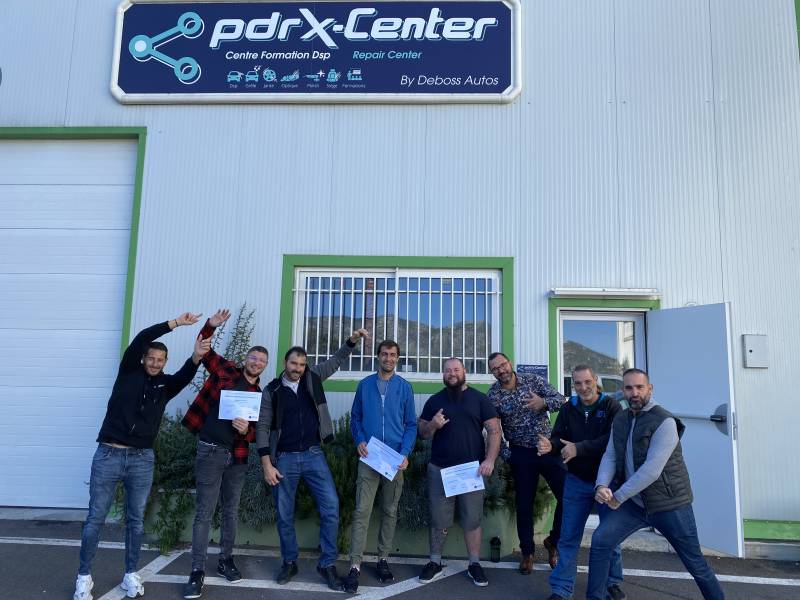 Succès de la Formation CQP Débosseleur sans Peinture chez PdrX-Center