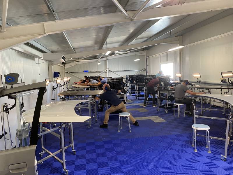 Stagiaires en cours de formation chez PdrX-Center 