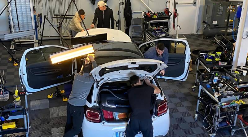 Formation sur véhicule grêlée pdrx-center